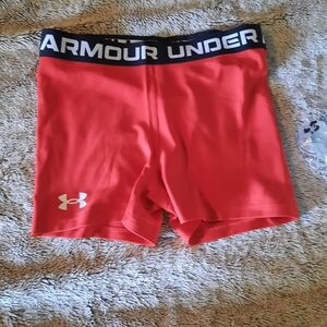 Under Armour Red Performance Shorts